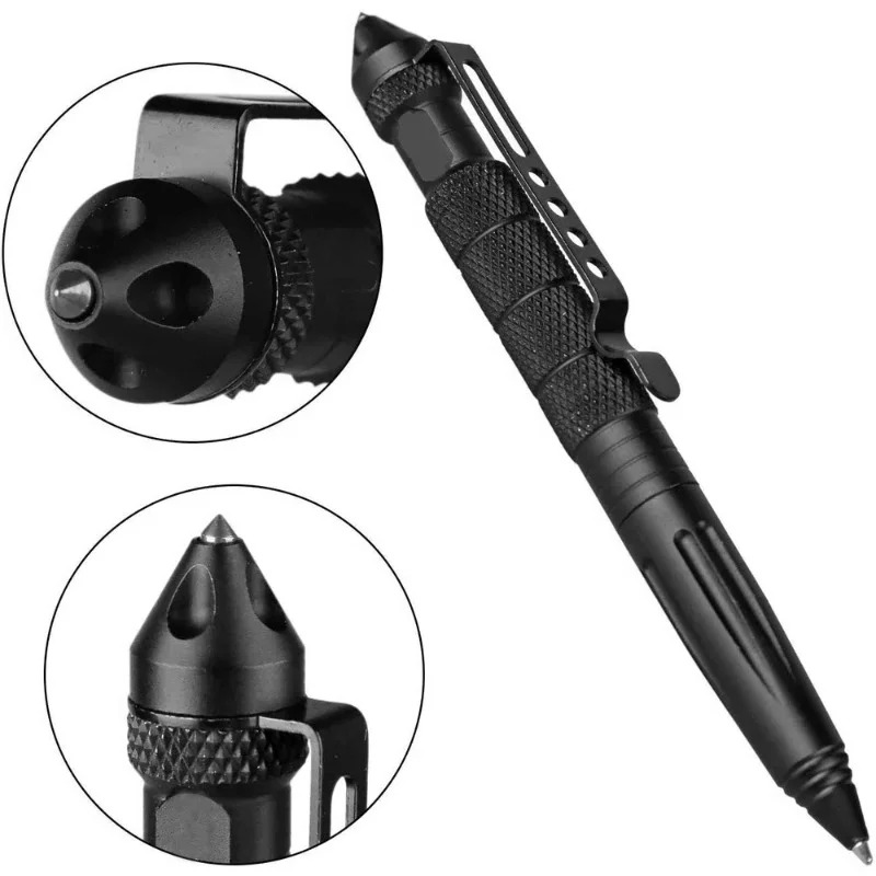Tactical Pen Tool - Askeri Taktik Kalem Acil Durum Cam