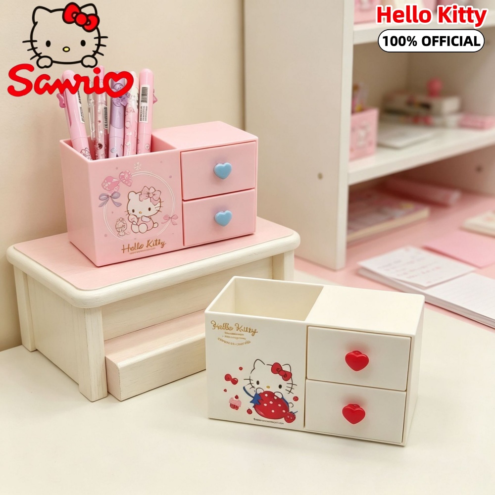 Tactical Pen Tool - Orijinal Hello Kitty Çekmeceli Saklama Kutusu