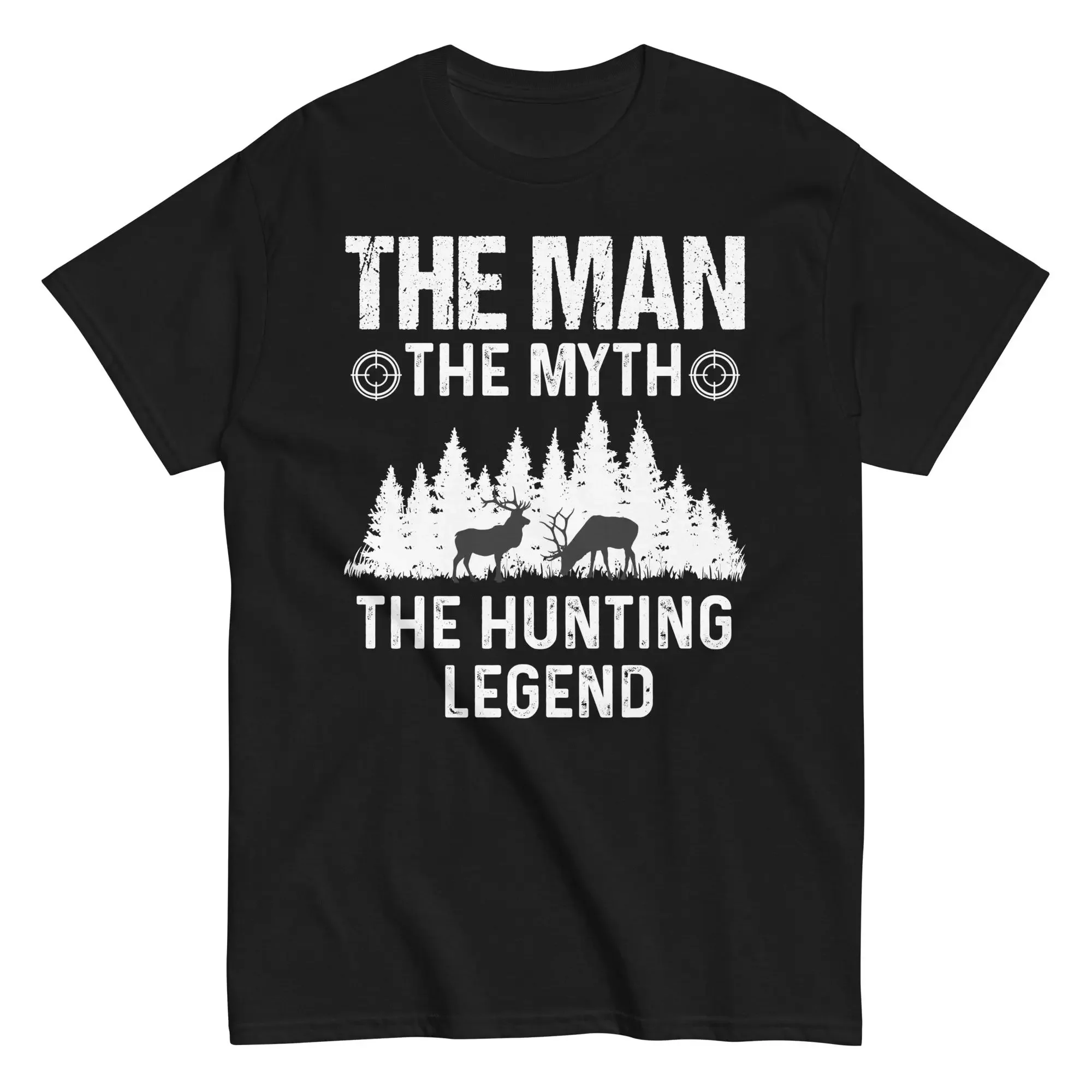 Wildman Hunting & Outdoor Linton'S Corner Silver Lakes - Avcılar için Avcılık Efsanesi Tişörtü Geyik