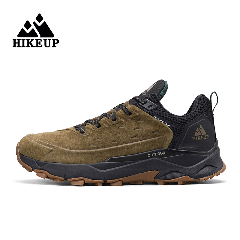 Outdoor Hunting Fabric - HIKEUP Kauçuk Taban Minderli Ayakkabı Erkekler