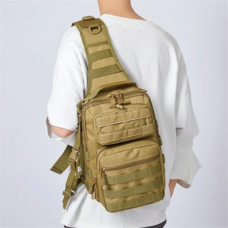 Outdoor Hunting And Fishing - Büyük Kapasiteli erkek Çantası Taktik Göğüs