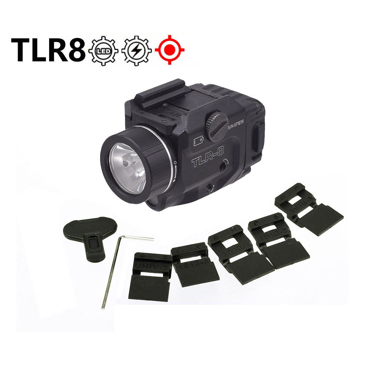 Outdoor Hunting Lights - Taktik TLR TLR 8 TLR-7 TLR-7X