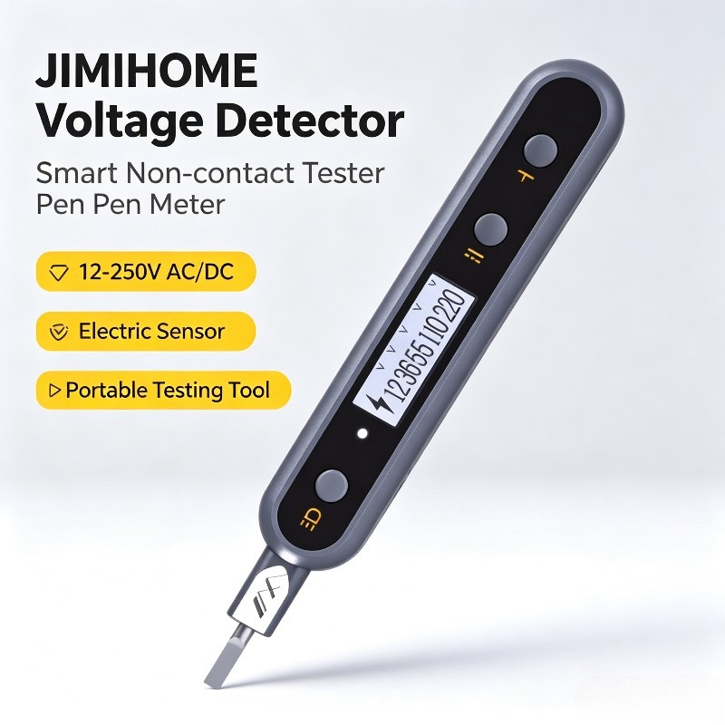 Tactical Pen Tool - JIMIHOME Gerilim Dedektörü Akıllı temassız Test