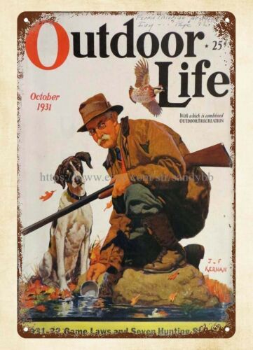 Hunting Quail - ev içi 1931 OUTDOOR LIFE dergisi