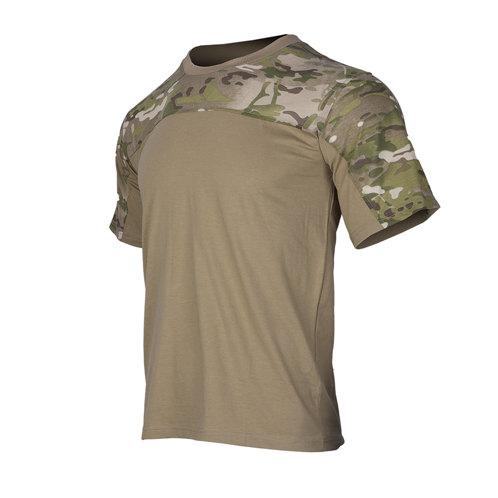 Outdoor Hunting Fabric - Erkek kamuflaj gömlek Tees taktik savaş