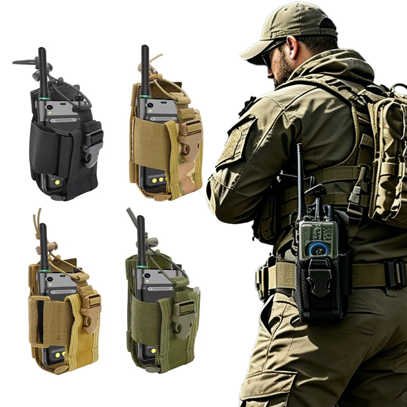 Outdoor Hunting Fabric - Naylon Taktik Walkie Talkie Kılıfı Molle