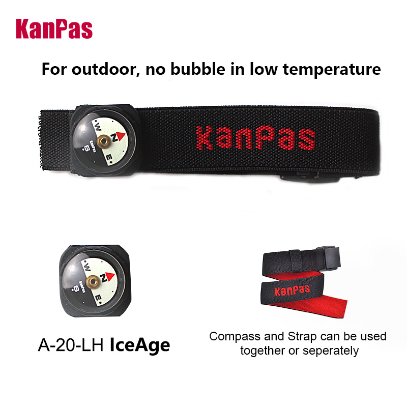 Outdoor Hunting Guide - KANPAS ICEAGE Bileklikli Pusula Çanta Askılı