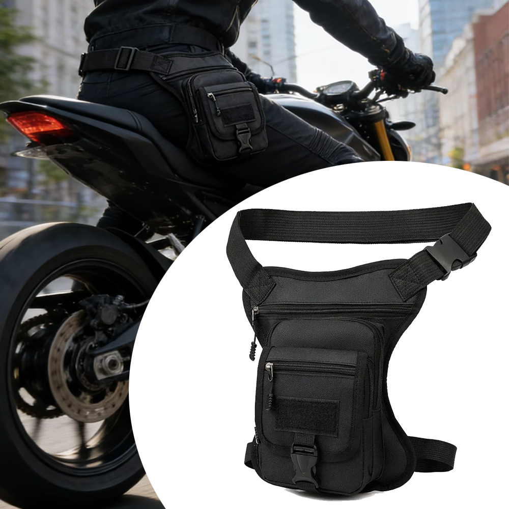 Tactical Belt Rigger - Motosiklet Uyluk Kemeri Bel Çantası Bacak