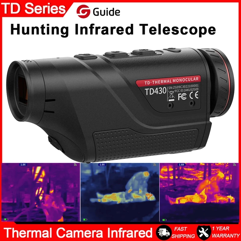 Outdoor Hunting Guide - Kılavuz TD211 TD411 Avcılık için Termal