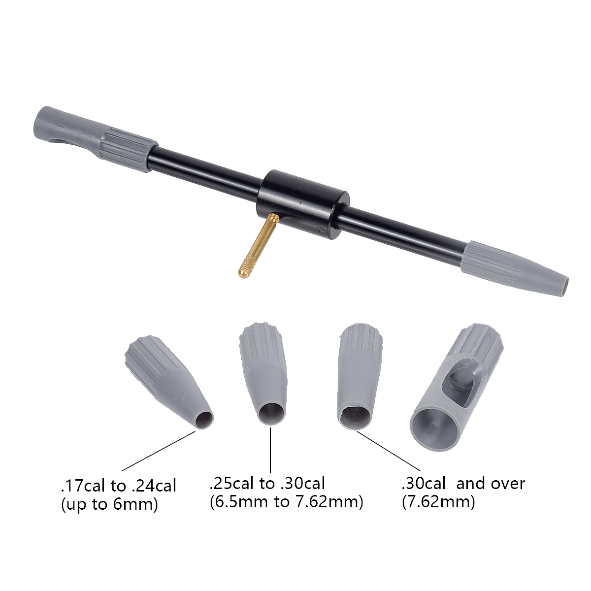 Outdoor Hunting Guide - 8 adet.17Cal.22Cal.30Cal Evrensel Tabanca Delik Kılavuzu