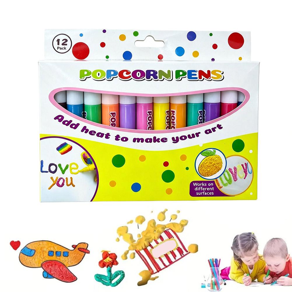 Tactical Pen Tool - 6/12 adet/set Yeni Egzotik Patlamış Mısır