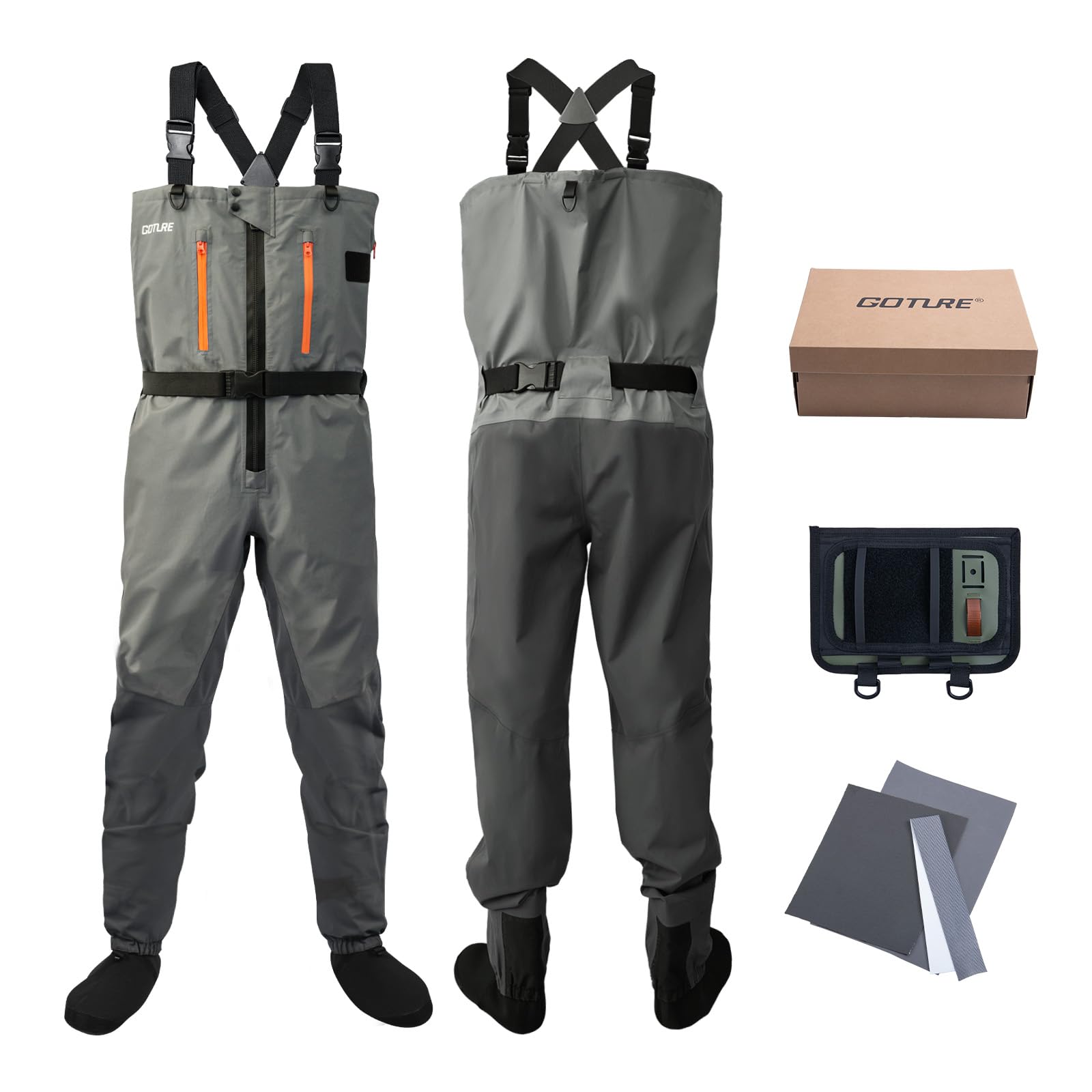 Goture 5 katmanlı su geçirmez  - Fishing Waders Breathable incelemesi ve fiyatı