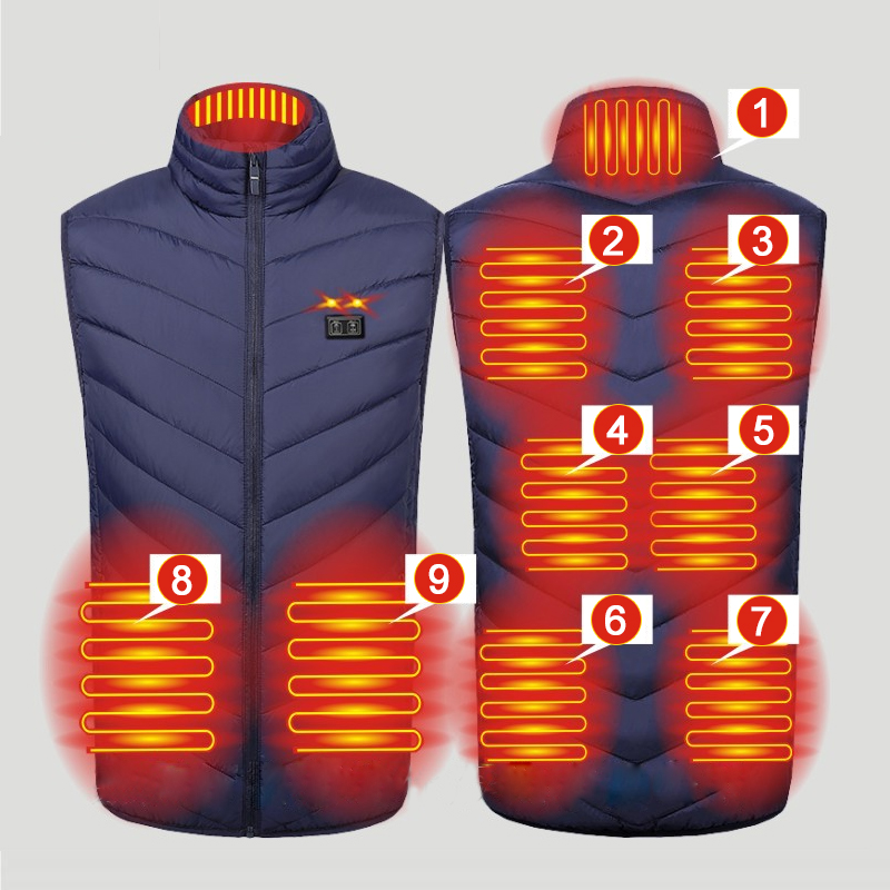 Kış 9 Alan Isıtmalı Yelek Açık - Outdoor Hunting Heater incelemesi ve fiyatı