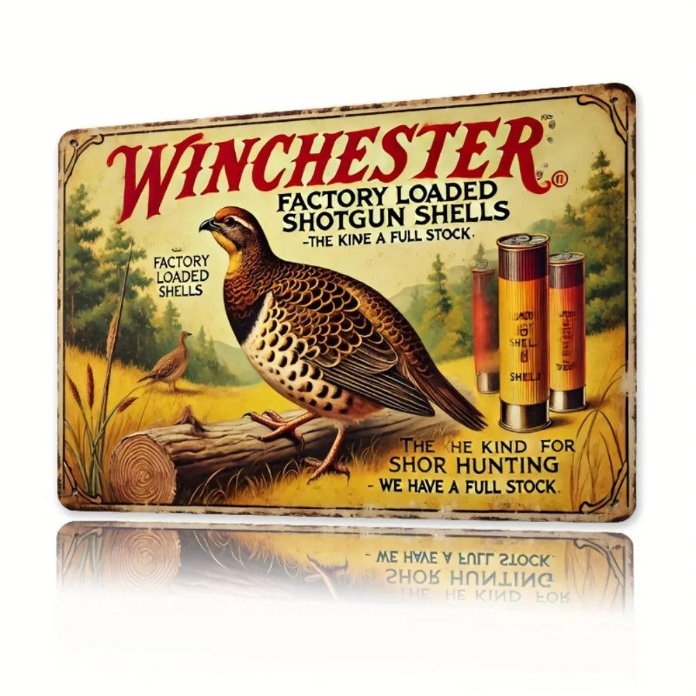 Metal Levha - Vintage Tarzda,  - Hunting Quail incelemesi ve fiyatı