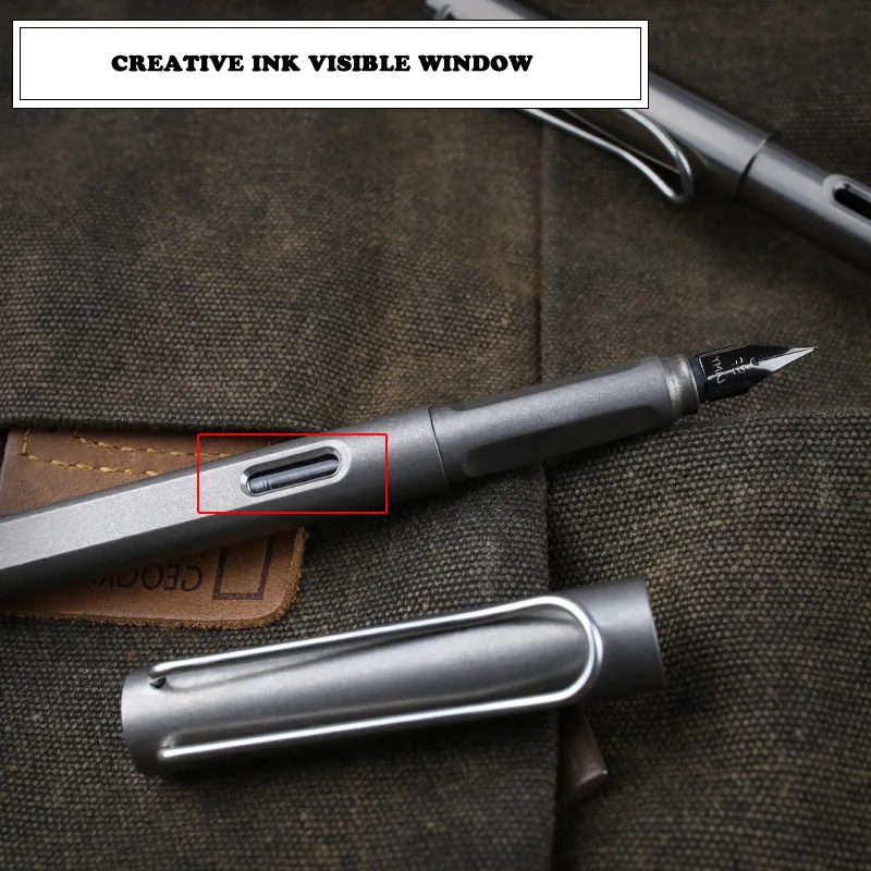 2-In-1 çeşme mürekkep kalem yü - Tactical Pen Tool incelemesi ve fiyatı