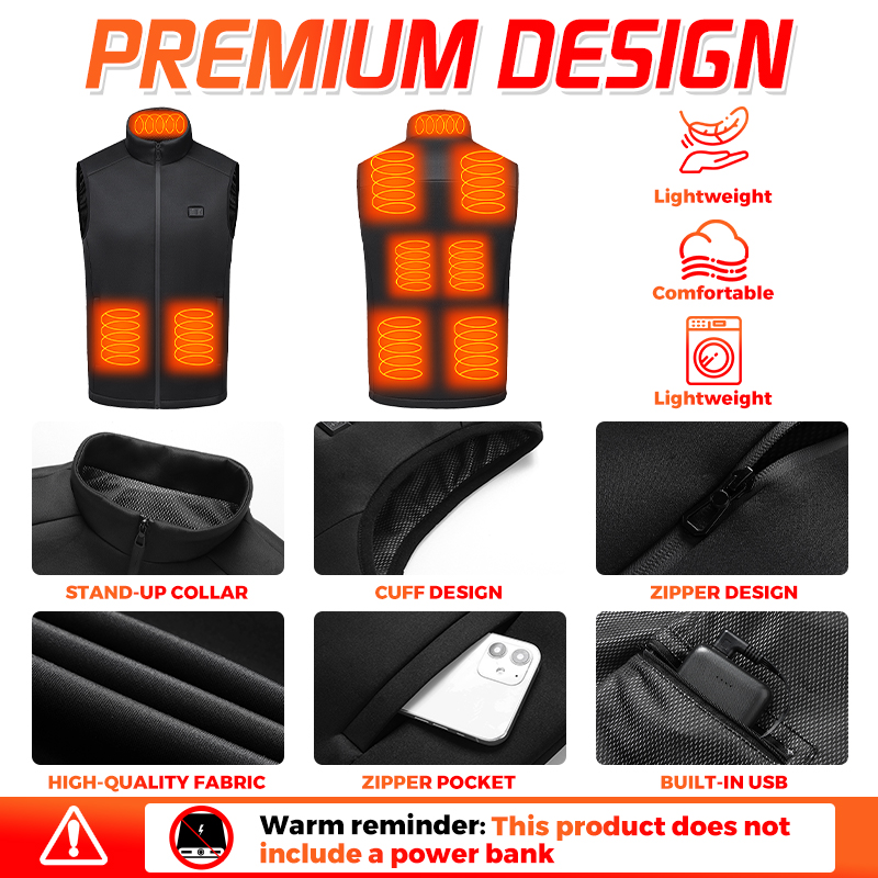 Isıtmalı Yelek, 9 Bölgede Isıt - Outdoor Hunting Heater incelemesi ve fiyatı
