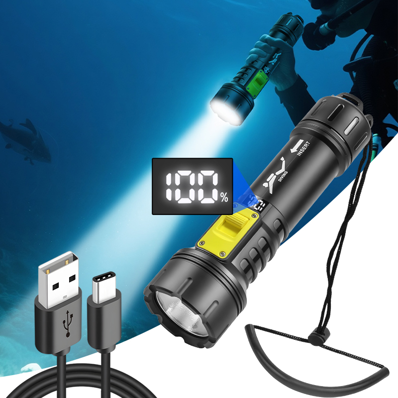 Yeni XHP70 Dalış El Feneri IPX - Outdoor Hunting Lights incelemesi ve fiyatı