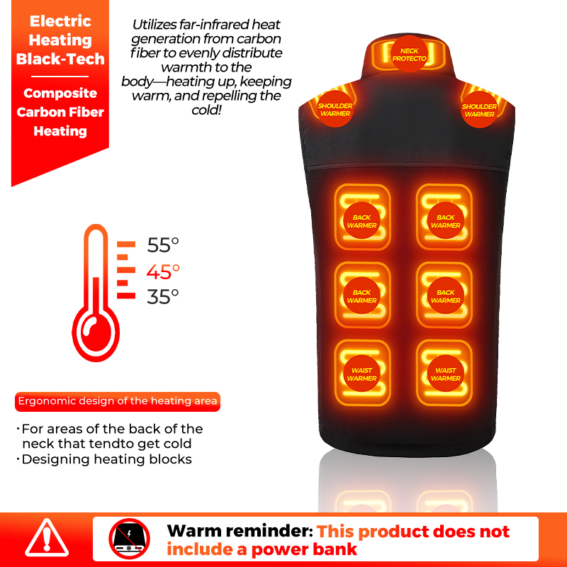 Tam Vücut Isıtmalı Yelek, 13 B - Outdoor Hunting Heater incelemesi ve fiyatı