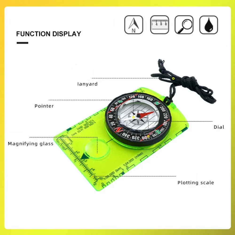 Su geçirmez Oryantiring Pusula - Outdoor Hunting Guide incelemesi ve fiyatı