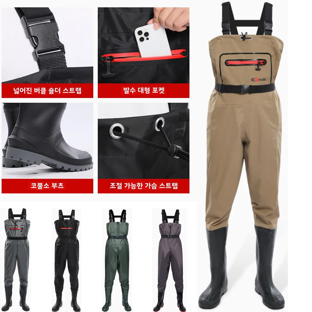 Su geçirmez Göğüs Waders Balık - Fishing Waders Breathable incelemesi ve fiyatı