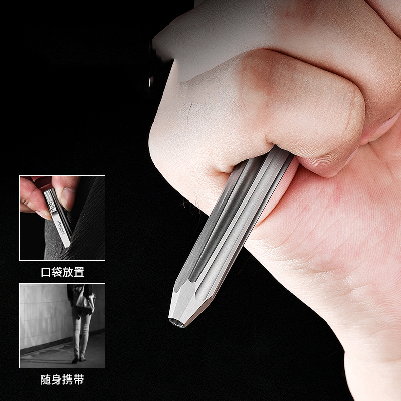 Titanyum sürgülü dekompresyon  - Tactical Pen Tool incelemesi ve fiyatı