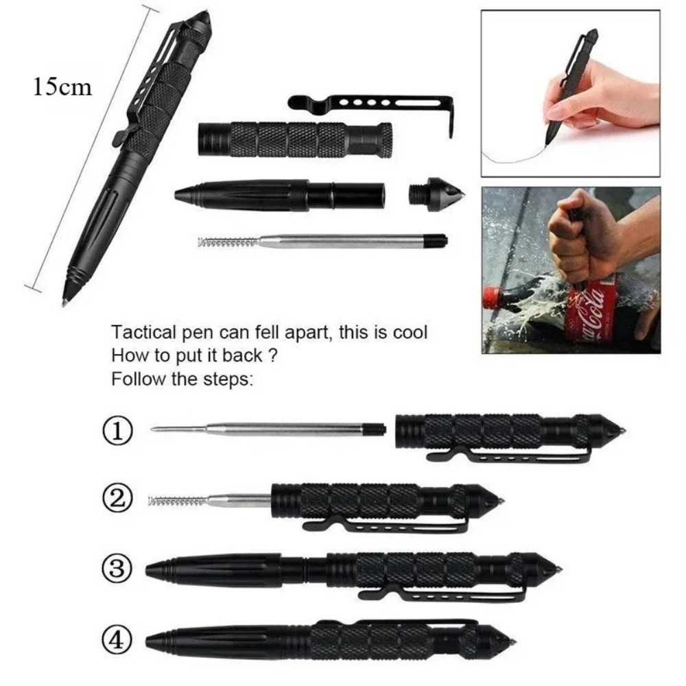 EDC Çok Fonksiyonlu Taktik Kal - Tactical Pen Tool incelemesi ve fiyatı
